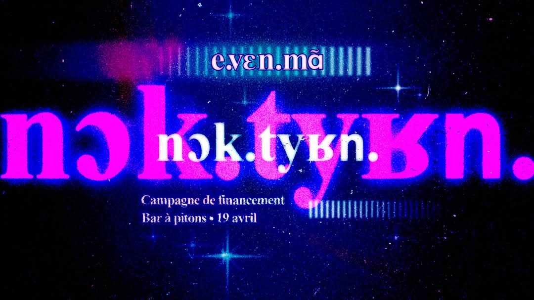 Affiche Nokturn - Campagne de financement
